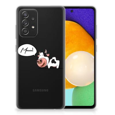 Samsung Galaxy A52 (5G/4G) Telefoonhoesje met Naam Cow Samsung Galaxy A52 (5G/4G) Telefoonhoesje met Naam Cow