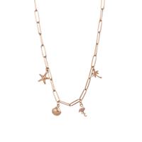iXXXi Ketting Necklace with Charms Rosé 40 cm