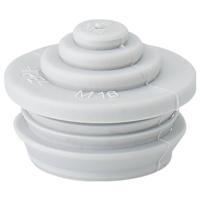 Hensel STM 16 Insteeksteun Plaatdikte (max.): 4 mm Lichtgrijs 1 stuk(s)