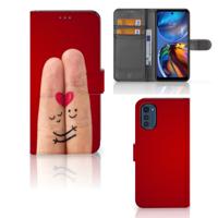Motorola Moto E32 | Moto E32s | Wallet Case | met Pasjes | Liefde - Origineel Romantisch Cadeau