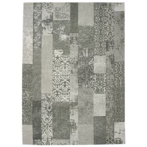 Vloerkleed Vintage Patchwork Marakesh - Grijs - 135 x 200 cm
