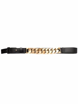 Givenchy ceinture en chaîne à logo - Or