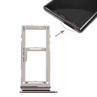 SIM-kaart lade + SIM-kaart lade/micro SD-kaart lade voor Galaxy Note9 (goud)
