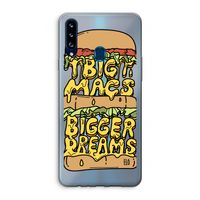 Big Macs Bigger Dreams: Samsung Galaxy A20s Transparant Hoesje