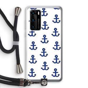 Ankers: Huawei P40 Transparant Hoesje met koord