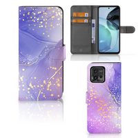 Hoesje voor Motorola Moto G72 Watercolor Paars - thumbnail