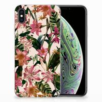 Apple iPhone Xs Max | TPU Case | Flowers