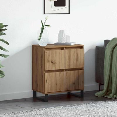 Dressoir met opslag met de deur Bruin 60 x 35 x 70 cm Bewerkt hout