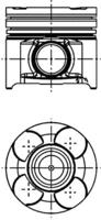 Kolbenschmidt Zuiger 40660600 - thumbnail