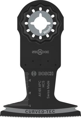 Bosch Accessoires Wood zaagblad AII 65 APC | Starlock | 65 x 40 mm | 5 stuks - 2608669255