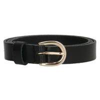 Hide & Stitches Riem El Paso 2 cm Zwart