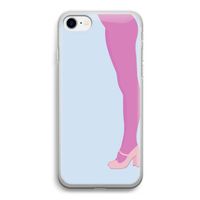 Pink panty: iPhone SE 2020 Transparant Hoesje
