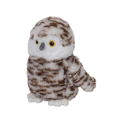Pluche dieren knuffels Sneeuwuil van 16 cm