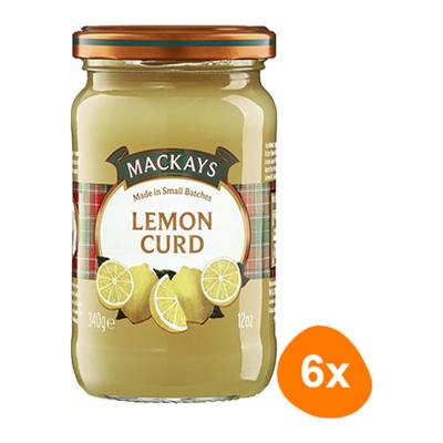 Mackays - Lemon Curd - 6x 340g