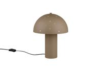 Trio Tafellamp Seta taupe met vormpjes R51361041