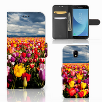 Samsung Galaxy J5 2017 Hoesje Tulpen - thumbnail