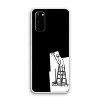Musketon Painter: Samsung Galaxy S20 Transparant Hoesje