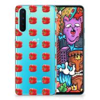 OnePlus Nord | Siliconen Case | Paprika Red