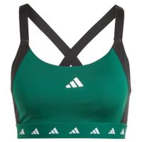 adidas Sportbeha power Impact Techfit - Groen/Wit/Zwart Dames