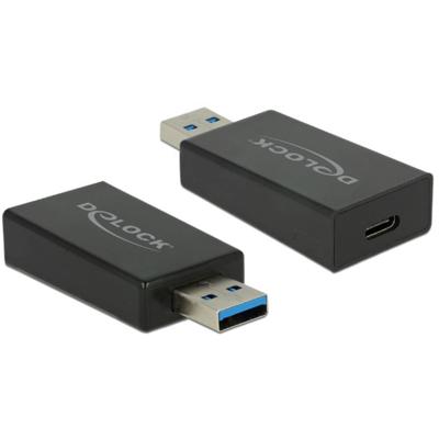 Delock USB 2.0 Adapter [1x USB 3.1 stekker A - 1x USB-C 3.1 bus] 65689
