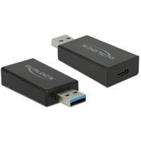 Delock USB 2.0 Adapter [1x USB 3.1 stekker A - 1x USB-C 3.1 bus] 65689