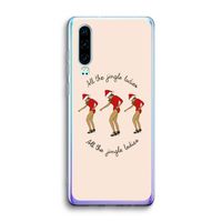 Jingle Ladies: Huawei P30 Transparant Hoesje
