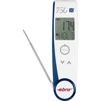 Xylem TLC 750 NFC Infrarood-thermometer en insteekthermometer (HACCP) Meetbereik temperatuur -50 tot +250 °C Sensortype T Contactloze IR-meting, Conform HACCP,