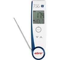 Xylem TLC 750 NFC Infrarood-thermometer en insteekthermometer (HACCP) Meetbereik temperatuur -50 tot +250 °C Sensortype T Contactloze IR-meting, Conform HACCP,