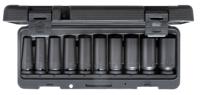Gedore Slagmoer-dopsleutelset | 1/2" | 10-delig | Lang model | 10-27 mm - 3459195 Gedore Slagmoer-dopsleutelset | 1/2" | 10-delig | Lang model | 10-27 mm - 3459195