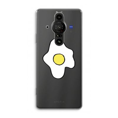 Spiegelei: Sony Xperia Pro-I Transparant Hoesje