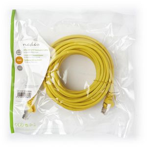 CAT5e SF/UTP-Netwerkkabel | RJ45 Male - RJ45 Male | 7,5 m | Geel