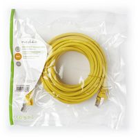 CAT5e SF/UTP-Netwerkkabel | RJ45 Male - RJ45 Male | 7,5 m | Geel - thumbnail