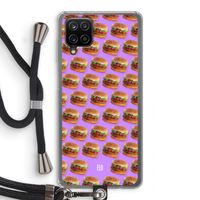 Giants: Samsung Galaxy A12 Transparant Hoesje met koord