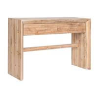 Wandtafel Home ESPRIT Geel Spar Hout MDF 120 x 40 x 80 cm