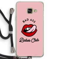 Badass Babes Club: Samsung Galaxy A3 (2016) Transparant Hoesje met koord