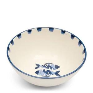 Riviera Maison - Como Catch Bowl - Blauw | White