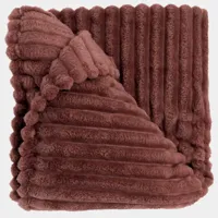 Unique Living plaid lex 150x200cm marsala