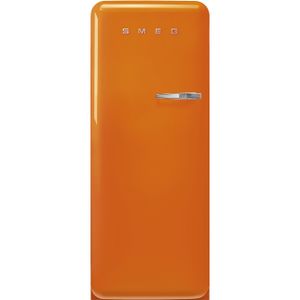 Smeg FAB28LOR5 combi-koelkast Vrijstaand 270 l A+++ Oranje