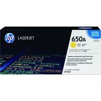 HP 650A originele gele LaserJet tonercartridge