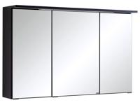 HELD Badkamer spiegelkast Bologna 3D (LED-inbouwlamp, Donkergrijs, Breite: 100 cm)