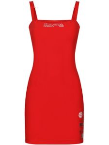 Dolce & Gabbana DGVIB3 robe courte à encolure carrée - Rouge