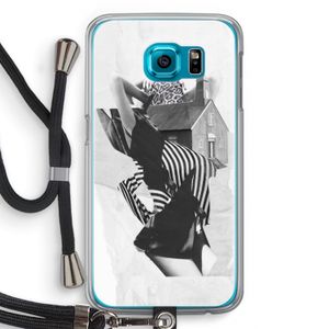 House: Samsung Galaxy S6 Transparant Hoesje met koord