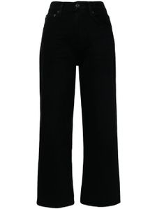 AGOLDE jean crop à taille haute - Noir