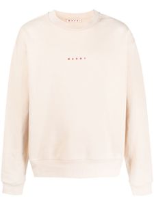 Marni sweat à logo imprimé - Tons neutres