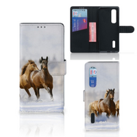 OPPO Find X2 Pro Telefoonhoesje met Pasjes Paarden