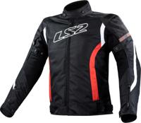 LS2 Jacket gate man black red xxl