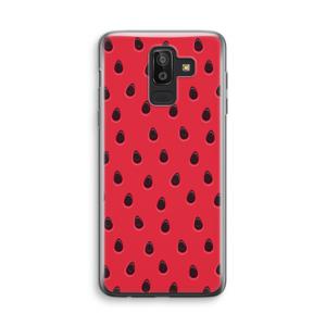 Watermelon: Samsung Galaxy J8 (2018) Transparant Hoesje