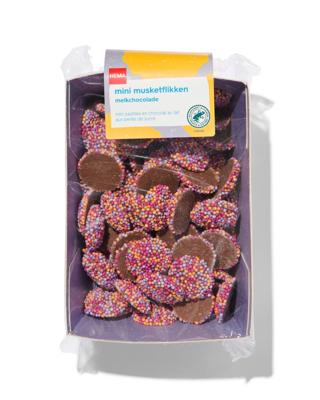 051 Mini Musketflikken Melkchocolade 150gram