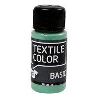 Creativ Company Textile color semi-dekkende textielverf - zeegroen, 50ml
