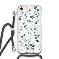 Terrazzo N°2: iPhone 7 Transparant Hoesje met koord